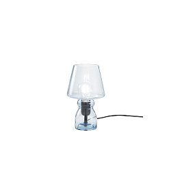 Obrázek pro produkt Stolní lampa Gleam modrá, patice E27, 15 x 25 cm - FANEUROPE