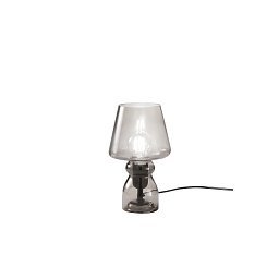Obrázek pro produkt Stolní lampa Gleam šedá, patice E27, 15 x 25 cm - FANEUROPE