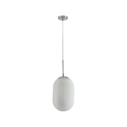 Obrázek pro produkt Závěsné svítidlo Greenwich Ovale, bílé, 1 x E27, 23 x 176,7 cm - FANEUROPE