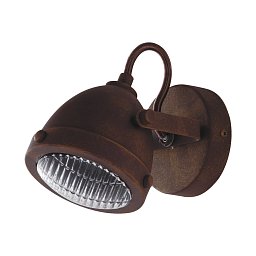 Obrázek pro produkt Nástěnné svítidlo Habana, rezavé, 1 x GU10, 11,6 x 11,6 x 14 cm - FANEUROPE