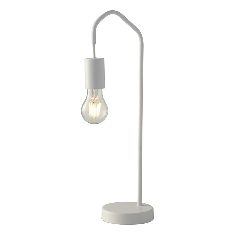 FAN I-HABITAT-L BCO Stolní lampa Lume Habitat, bílé, 1 x E27, 17 x 48 cm - FANEUROPE