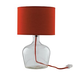 Obrázek pro produkt Stolní lampa Lume Hendrix, růžová, 1 x E27, 23 x 37 cm - FANEUROPE