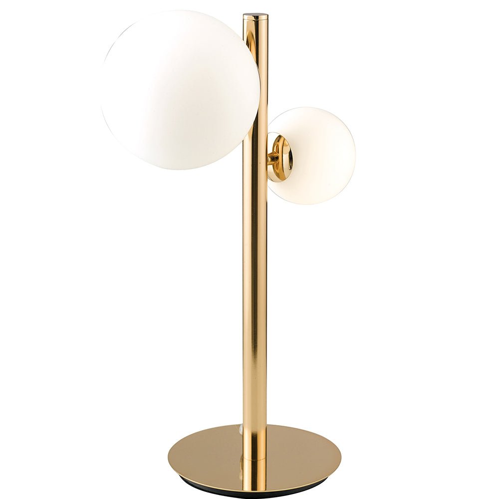 FAN I-HERA-L2 Stolní lampa Lume Hera, zlatá, 2 x G9, 31 x 47 cm - FANEUROPE