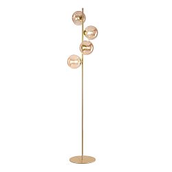 Obrázek pro produkt Stojací lampa Piantana Honey, zlatá, 4 x G9, 34,5 x 28 x 160 cm - FANEUROPE