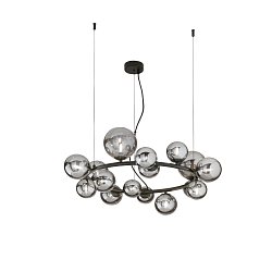 Obrázek pro produkt Závěsné svítidlo Honey, černé, 16 x G9, 82 x 82 x 161 cm - FANEUROPE