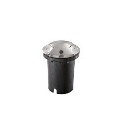 Obrázek pro produkt Pojízdné svítidlo Faro Carrabile Hummer Inox, stříbrné, 1 x GU10, 10,5 x 10,5 x 14,4 cm, IP67 - FANEUROPE