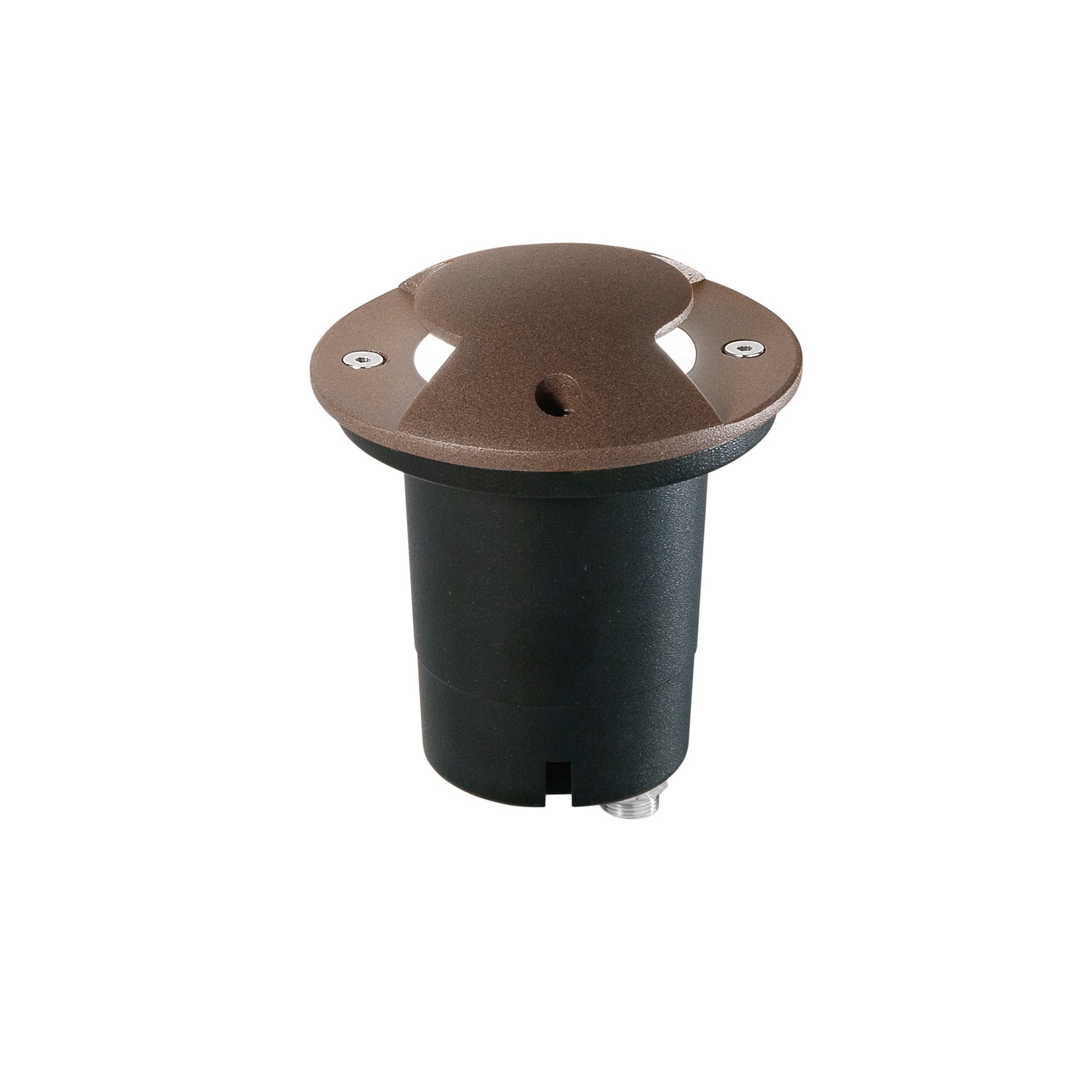 FAN I-HUMMER-R2-BRO Pojízdné svítidlo Faro Carrabile Hummer Inox, bronzové, 1 x GU10, 10,5 x 10,5 x 14,4 cm, IP67 - FANEUROPE