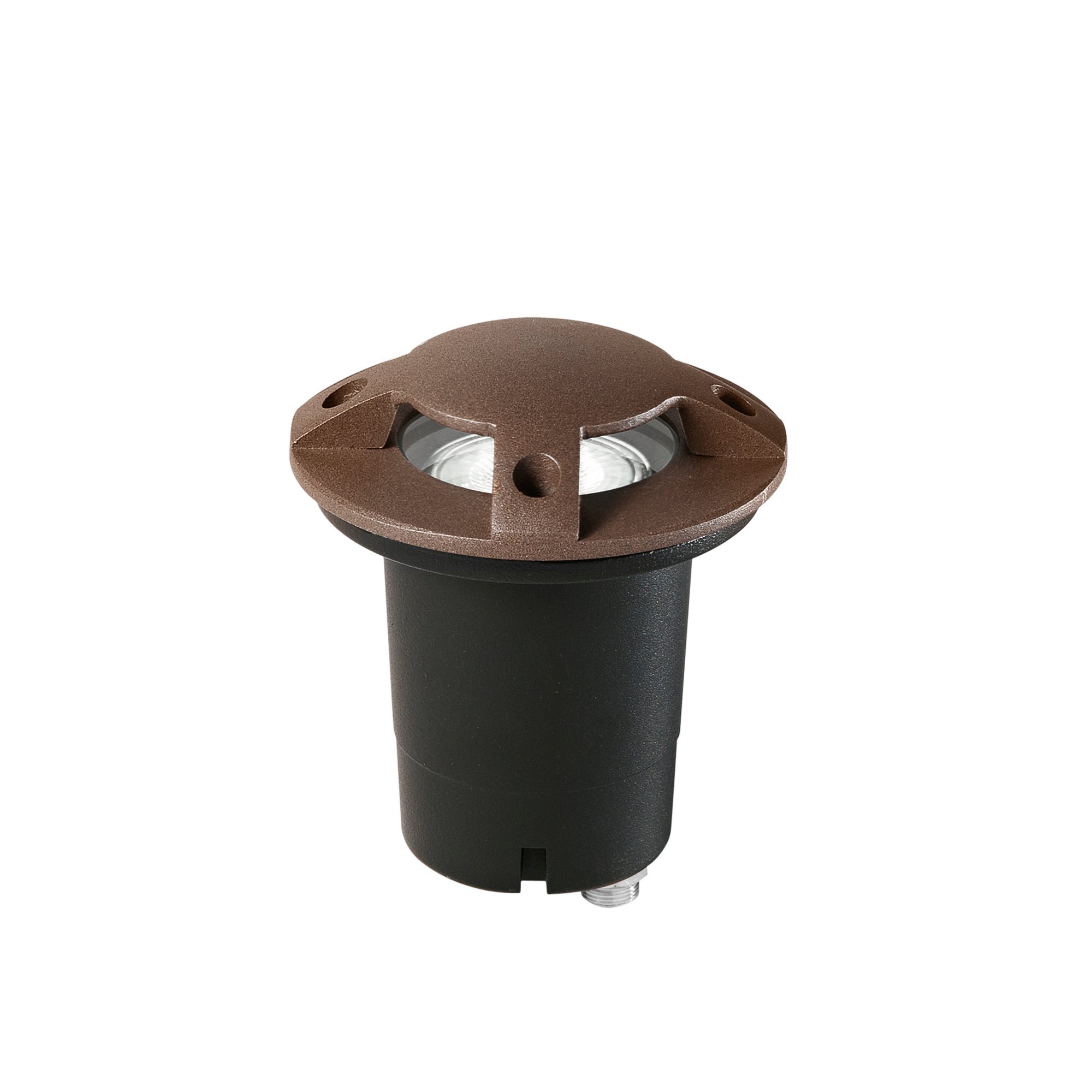 FAN I-HUMMER-R4-BRO AKCE - Pojízdné svítidlo Faro Carrabile Hummer Inox, bronzové, 1 x GU10, 10,5 x 10,5 x 14,4 cm, IP67 - FANEUROPE