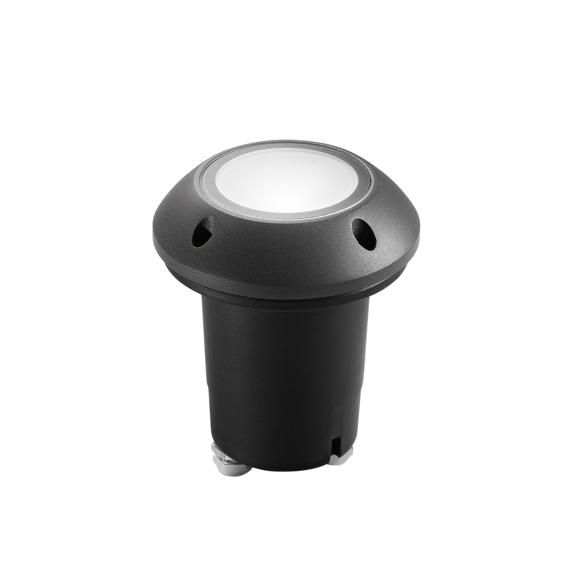 FAN I-HUMMER-UP-ANT Pojízdné svítidlo Faro Carrabile Hummer Inox, antracitové, 1 x GU10, 10,5 x 10,5 x 14,4 cm, IP67 - FANEUROPE