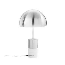 Obrázek pro produkt Stolní lampa Igea, nikl/mramor, 2 x E14, 30 x 30 x 51,5 cm - FANEUROPE