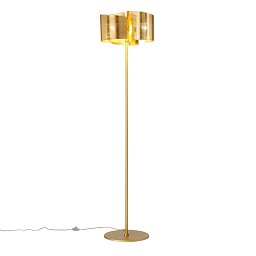 Obrázek pro produkt Stojací lampa Piantana Imagine, zlatá, 3 x E27, 47 x 182,2 cm - FANEUROPE