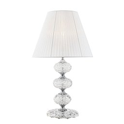 Obrázek pro produkt Stolní lampa Lume Incanto, chromové, 1 x E27, 40 x 68 cm - FANEUROPE
