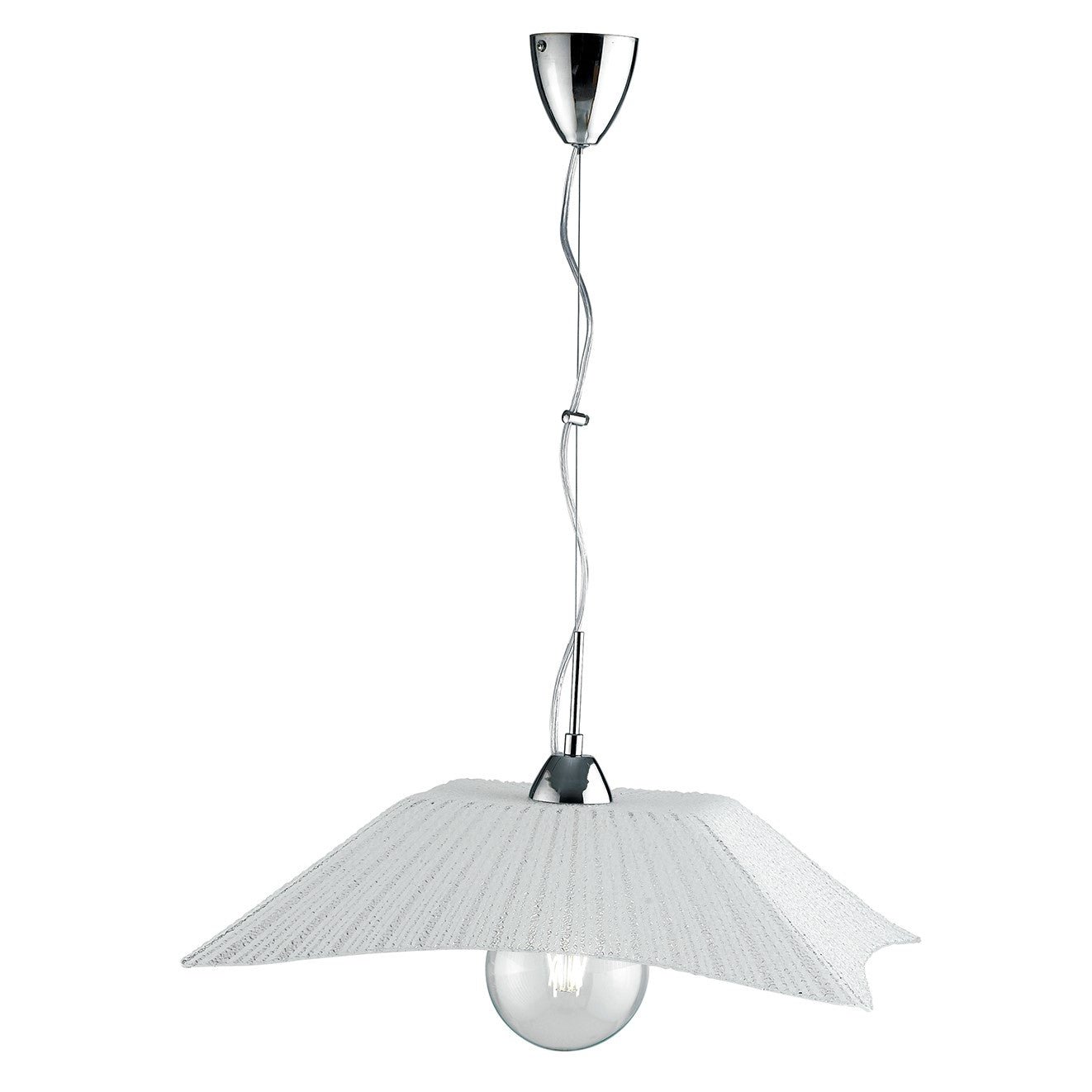 FAN I-ISIDE-S45 Závěsné svítidlo Iside Diamantato, 1 x E27, 50 x 50 x 120 cm - FANEUROPE