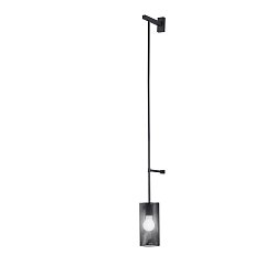 Obrázek pro produkt Nástěnné svítidlo King, černé, 1 x E27, 10 x 18 x 120 cm - FANEUROPE