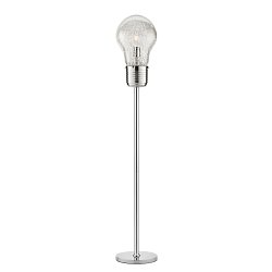 Obrázek pro produkt Stojací lampa Piantana Žárovka, chromová, 1 x E27, 30 x 165 cm - FANEUROPE
