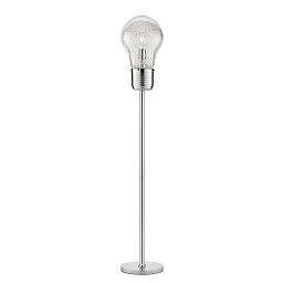 Obrázek pro produkt Stojací lampa Piantana Žárovka, chromová, 1 x E27, 30 x 165 cm - FANEUROPE