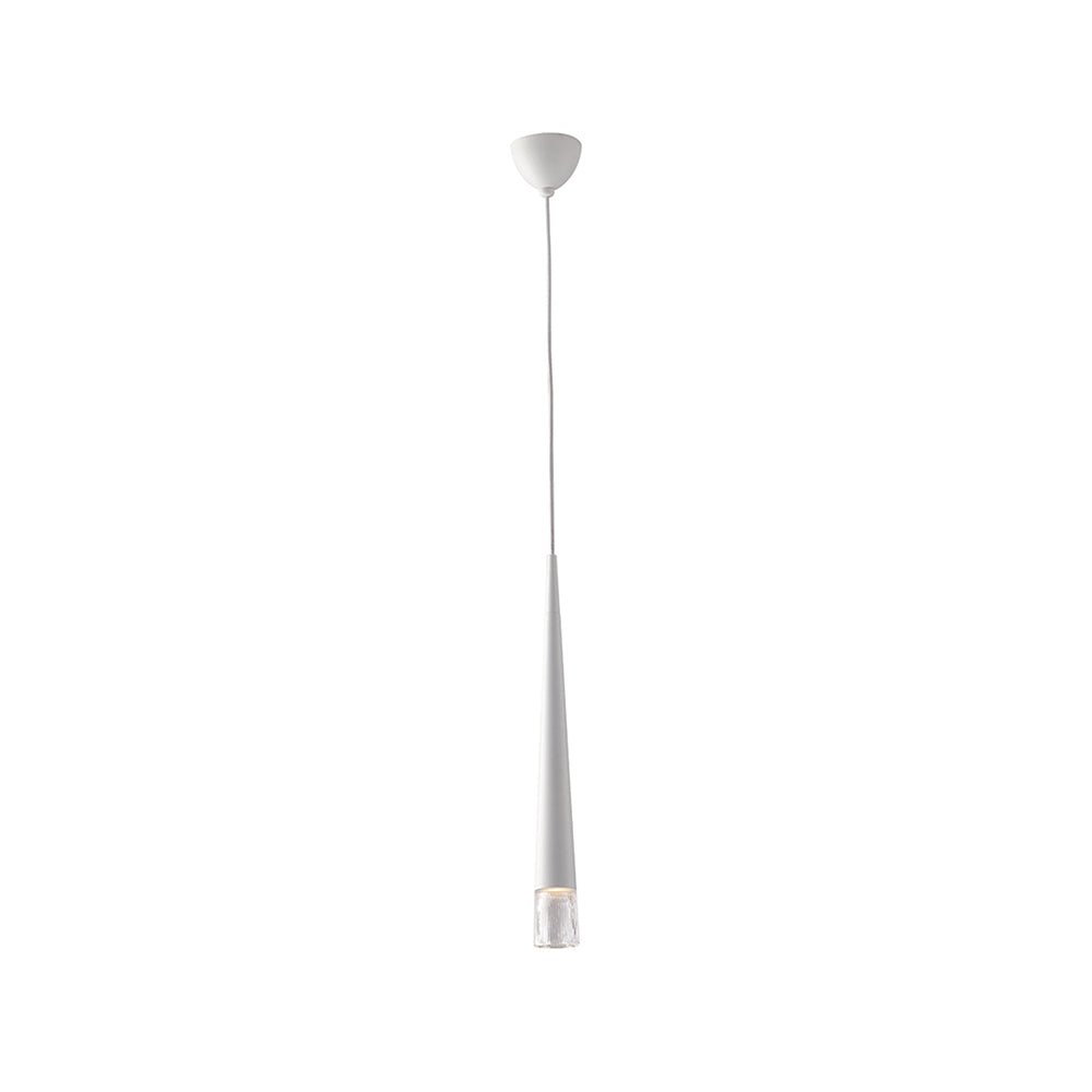 FAN I-LANCELOT-S BCO Závěsné svítidlo Lancelot, bílé, 1 x GU10, 6 x 181 cm - FANEUROPE