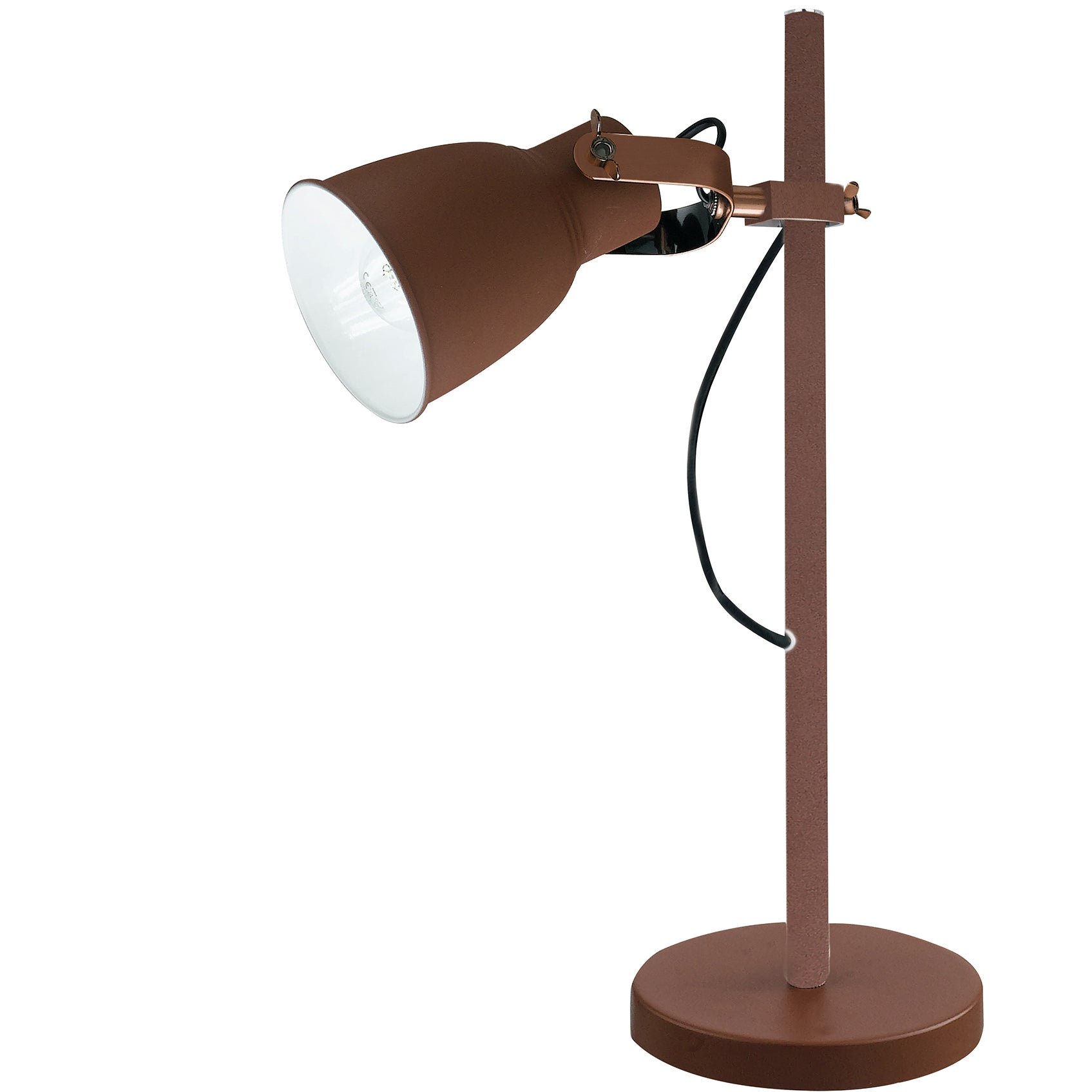 FAN I-LEGEND-L1 BRO Stolní lampa Lume Legend, corten/měděné, 1 x E27, 38 x 61 cm - FANEUROPE