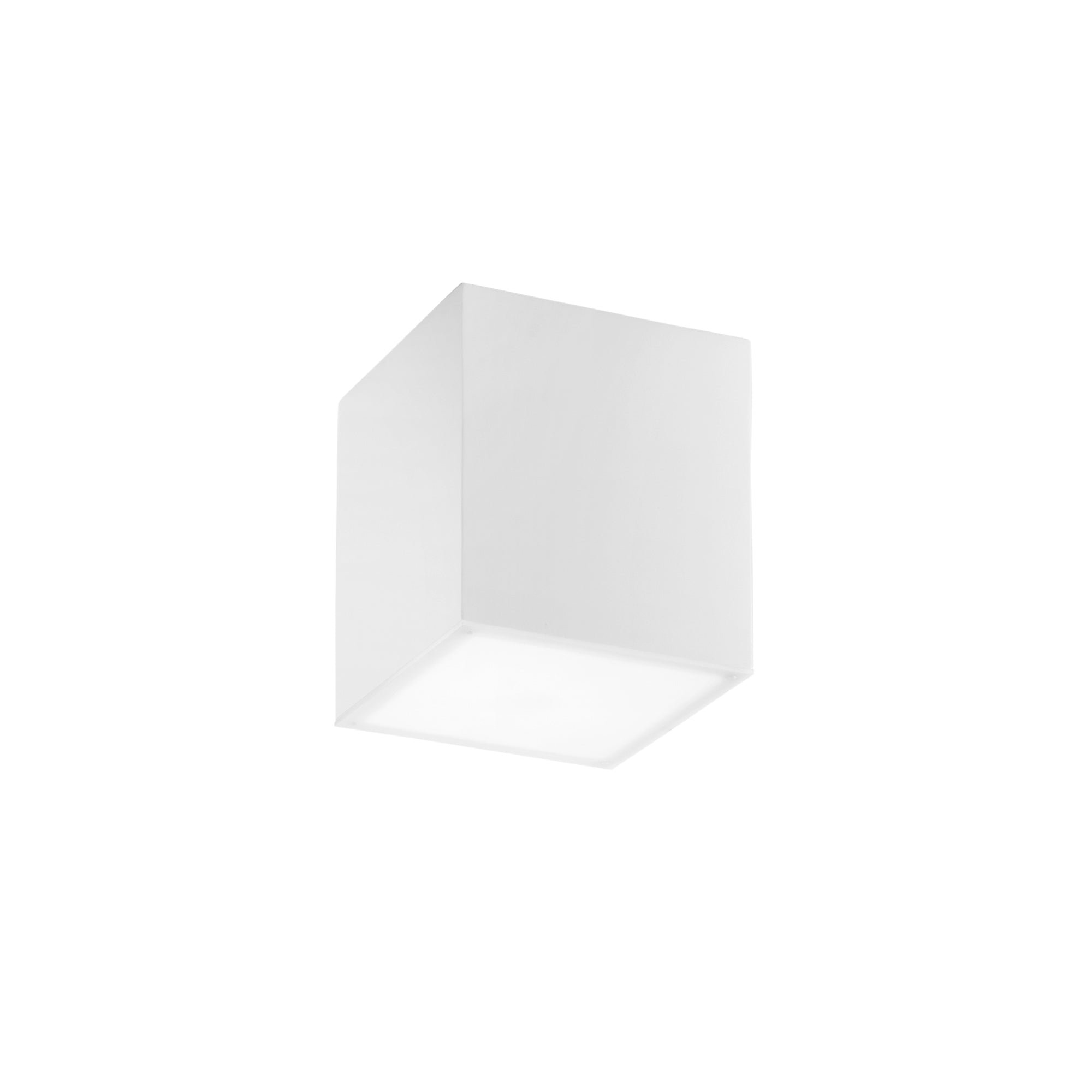 FAN I-LIVING-PL14 Stropní svítidlo Living, bílé, 1 x E27, 14 x 14 x 16 cm - FANEUROPE