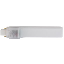 Obrázek pro produkt Žárovka LED G24, 9 W, 850 lm, 6500 K, úhel 100 °, rozměry 28 x 162 mm, životnost 25 000 h, CRI 80 - FANEUROPE