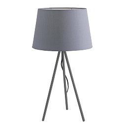 Obrázek pro produkt Stolní lampa Lume Marilyn, šedá, 1 x E27, 30 x 58,5 cm - FANEUROPE