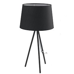 Obrázek pro produkt Stolní lampa Lume Marilyn, černá, 1 x E27, 30 x 58,5 cm - FANEUROPE