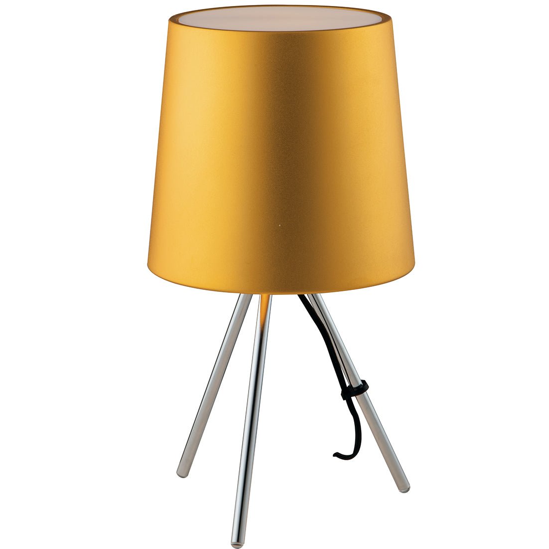 FAN I-MARLEY/L ORO Stolní lampa Lume Marley, zlatá, 1 x E14, 25 x 43,5 cm - FANEUROPE
