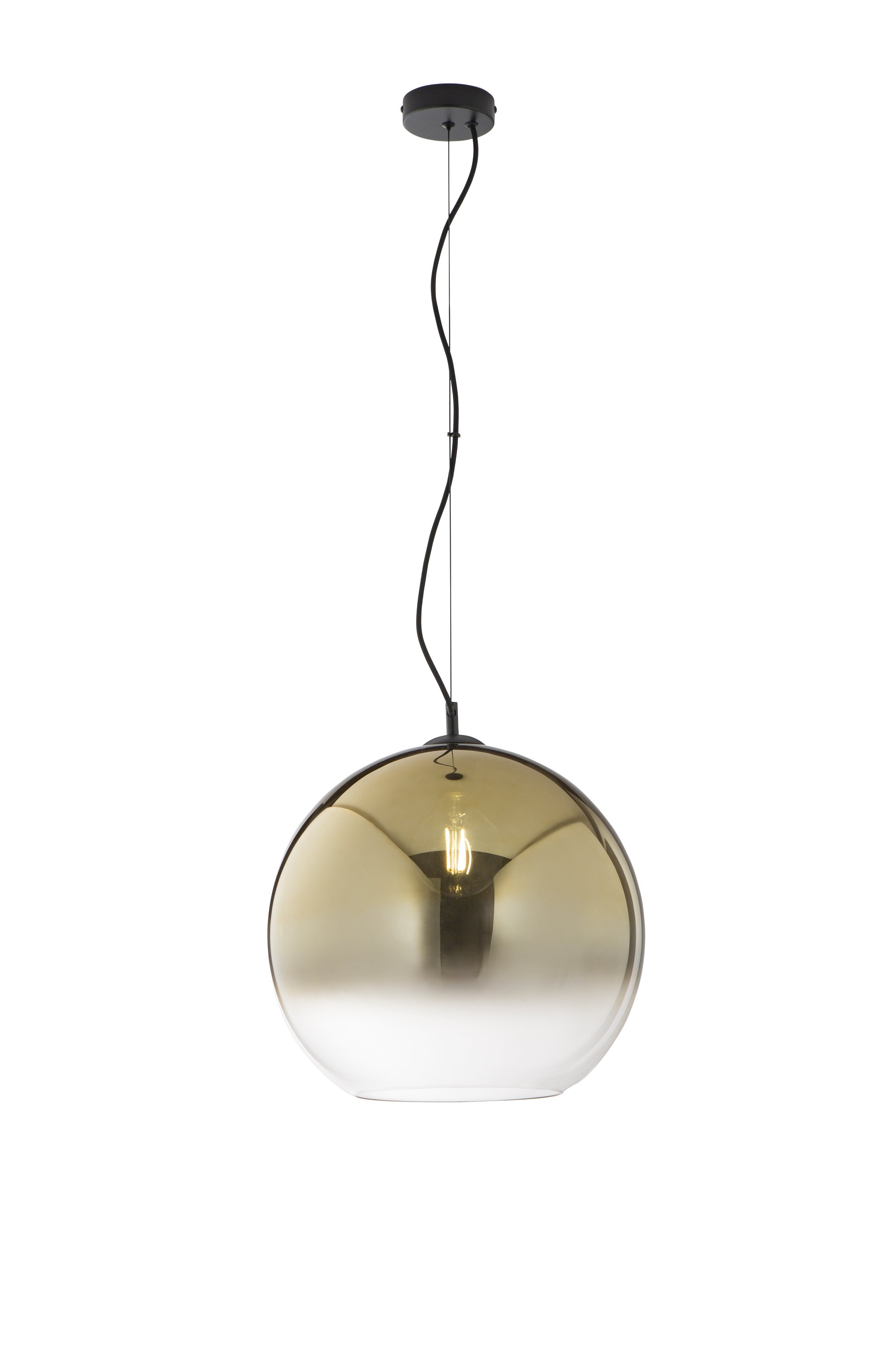 FAN I-MARTE-S40 ORO Závěsné svítidlo Marte (zlaté sklo) 1 x E27, 40 x 160.2 cm - FANEUROPE