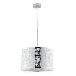 Obrázek pro produkt Závěsné svítidlo Maya, chromové, 1 x E27, 35 x 35 x 100 cm - FANEUROPE