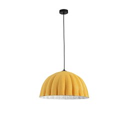 Obrázek pro produkt Závěsné svítidlo Midi filc oranžový/šedý, kabel 2 m, stínidlo 53 cm, 1 x E27 - FANEUROPE