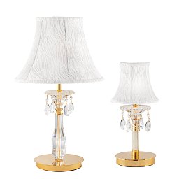 Obrázek pro produkt Stolní lampa Lumetto Monet, zlatá, 1 x E14, 18 x 38 cm - FANEUROPE