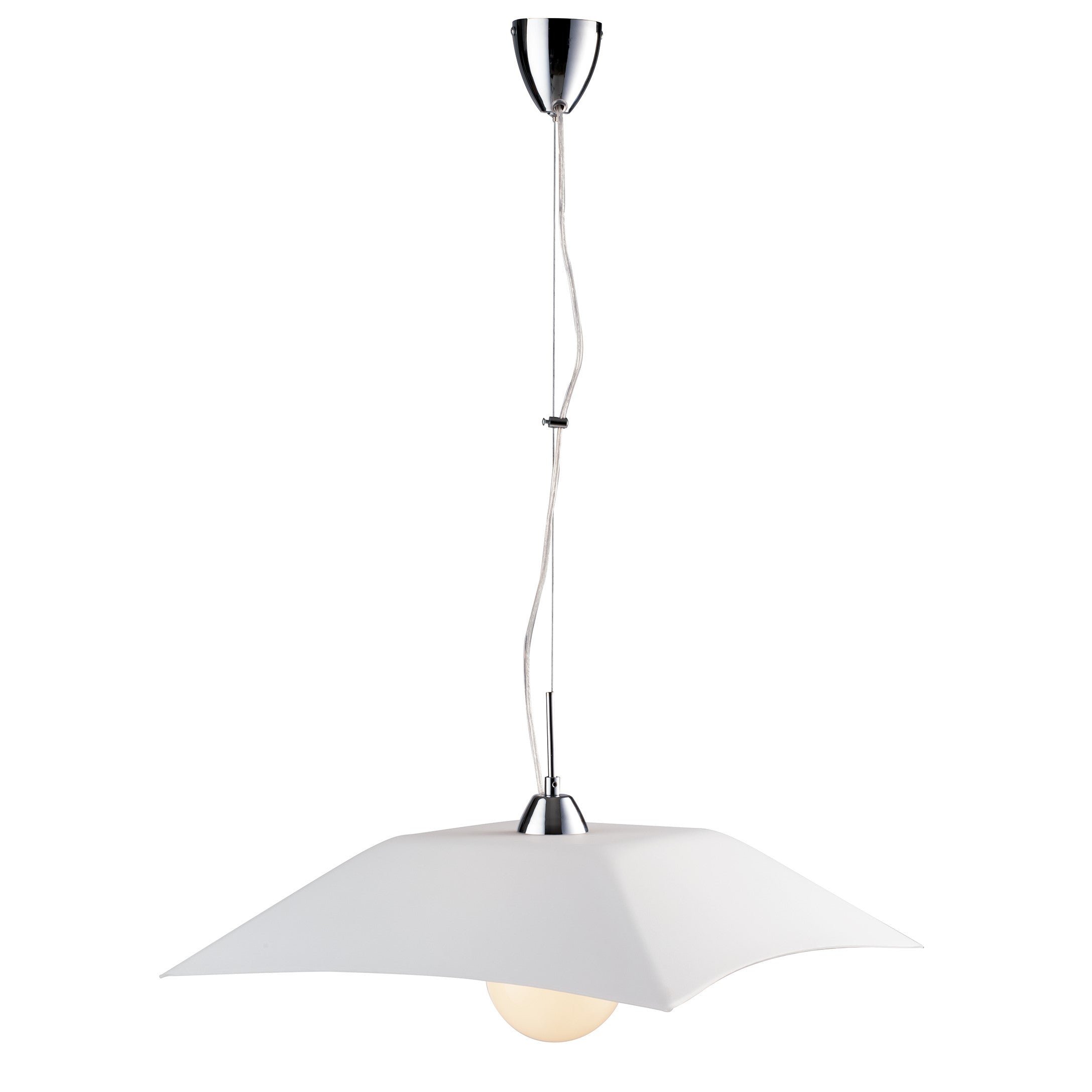 FAN I-OSIRIDE-S50 Závěsné svítidlo OSIRIDE, bílá, 1 x E27, 50 x 50 x 120 cm - FANEUROPE