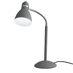 Obrázek pro produkt Stolní lampa LUME PEOPLE, šedá, 1 x E27, 17 x 52 cm - FANEUROPE