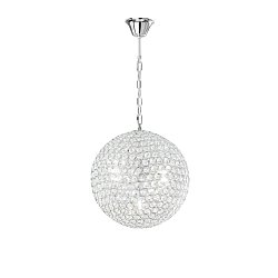 Obrázek pro produkt Závěsné svítidlo Planet, chrom, 5 x G9, 35 x 35 x 120 cm - FANEUROPE