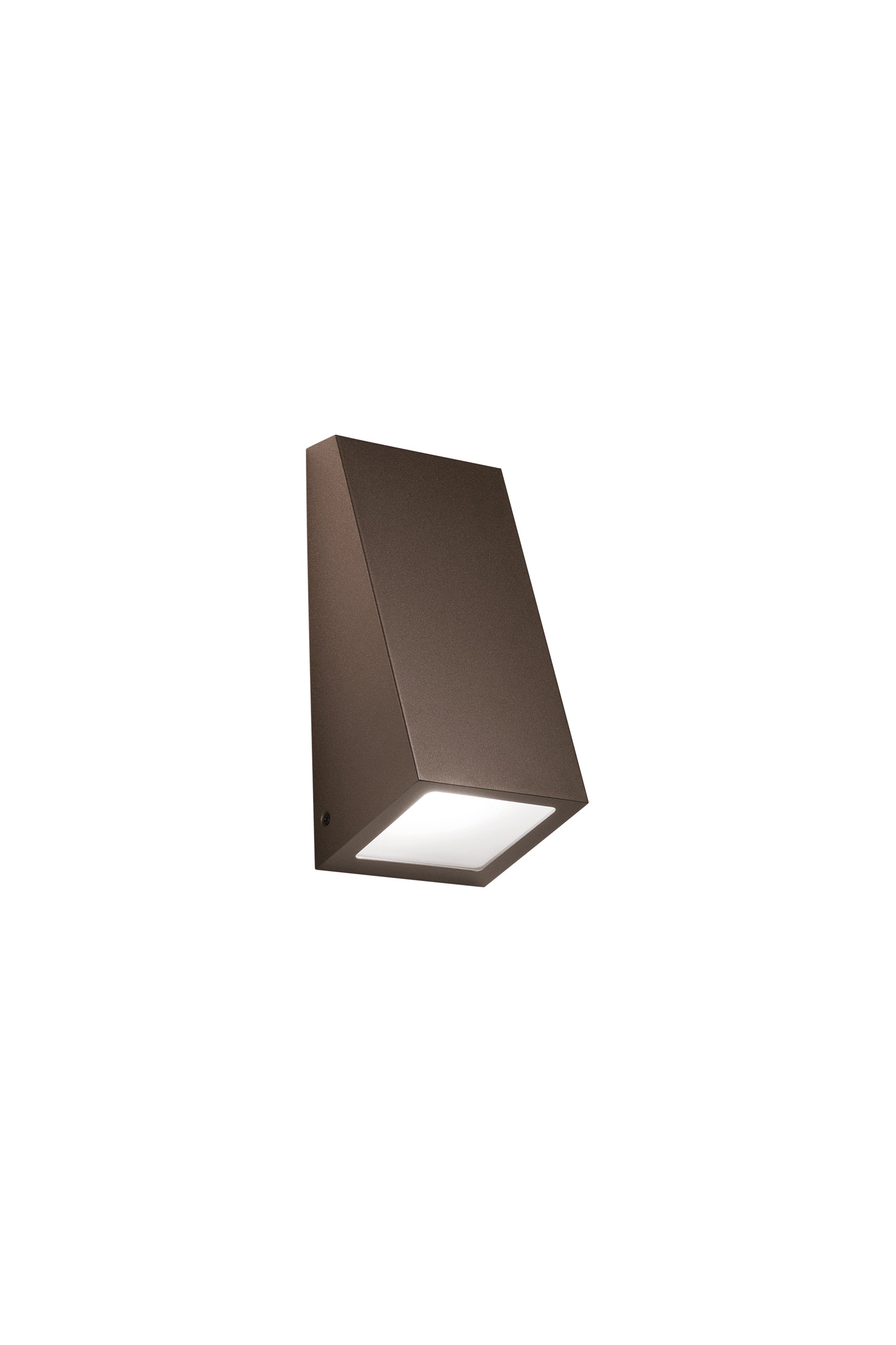 FAN I-POPUP-L-BRO Nástěnné svítidlo Popup (bronzo, E27) kov, IP44, 118 x 104 x 247 mm - FANEUROPE