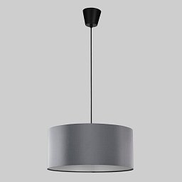 Obrázek pro produkt Stínidlo PARALUME MAX, šedá, pro E27/E14, 40 x 40 x 18 cm - FANEUROPE