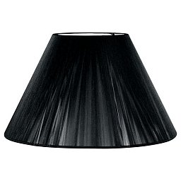 Obrázek pro produkt Stínidlo PARALUME SINFONIA BIG, černá, pro E27, 35 x 35 x 20 cm - FANEUROPE