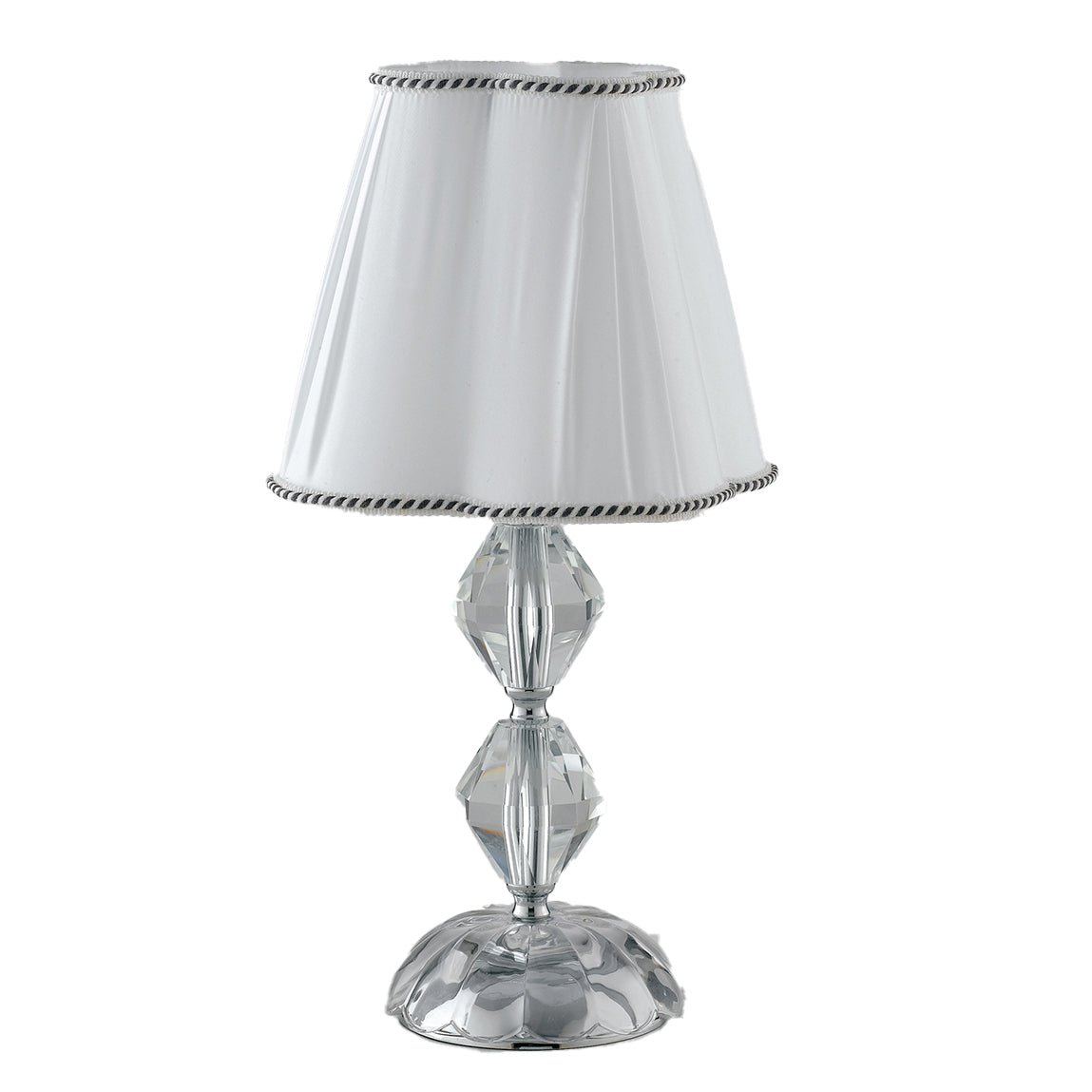FAN I-RIFLESSO/L1 Stolní lampa Lumetto Riflesso chrom, patice E14, 25 x 47 cm - FANEUROPE