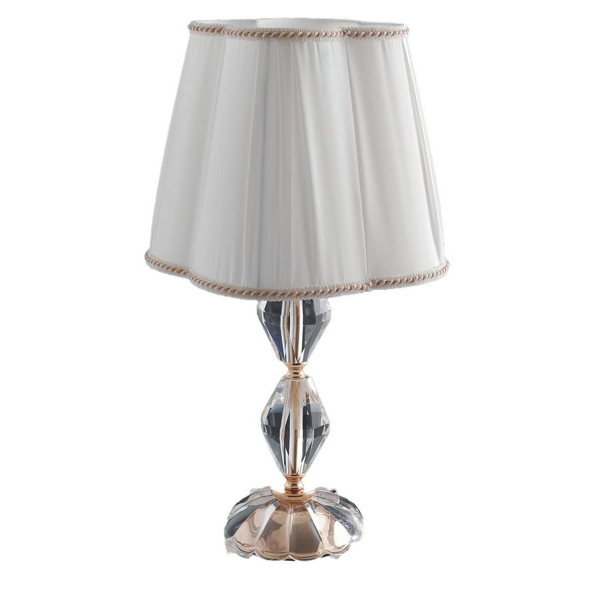 FAN I-RIFLESSO/L1 ORO Stolní lampa Lumetto Riflesso zlatá, patice E14, 25 x 47 cm - FANEUROPE