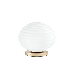 Obrázek pro produkt Stolní lampa Lumetto Ripple zlatá, patice E27, 32 x 32 x 28 cm - FANEUROPE
