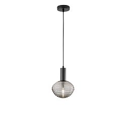 Obrázek pro produkt Závěsné svítidlo Ripple černá, patice E27, 18 x 18 x 150 cm - FANEUROPE