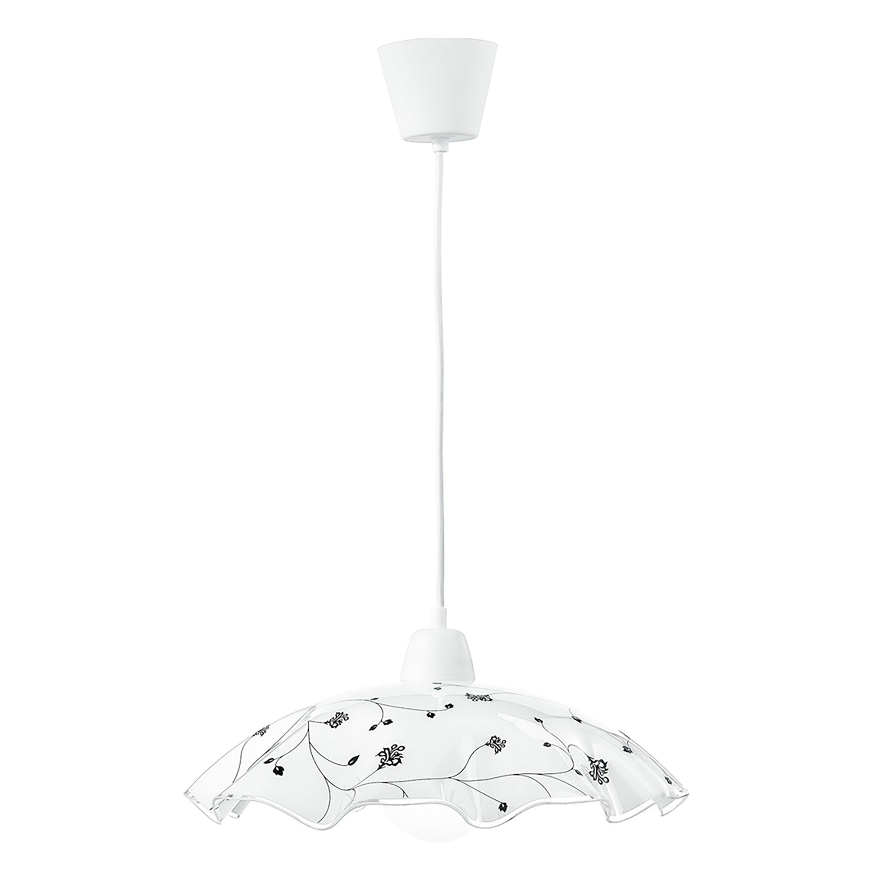 FAN I-ROOT-S42 Závěsné svítidlo Root bílé, patice E27, 42 x 42 x 120 cm - FANEUROPE