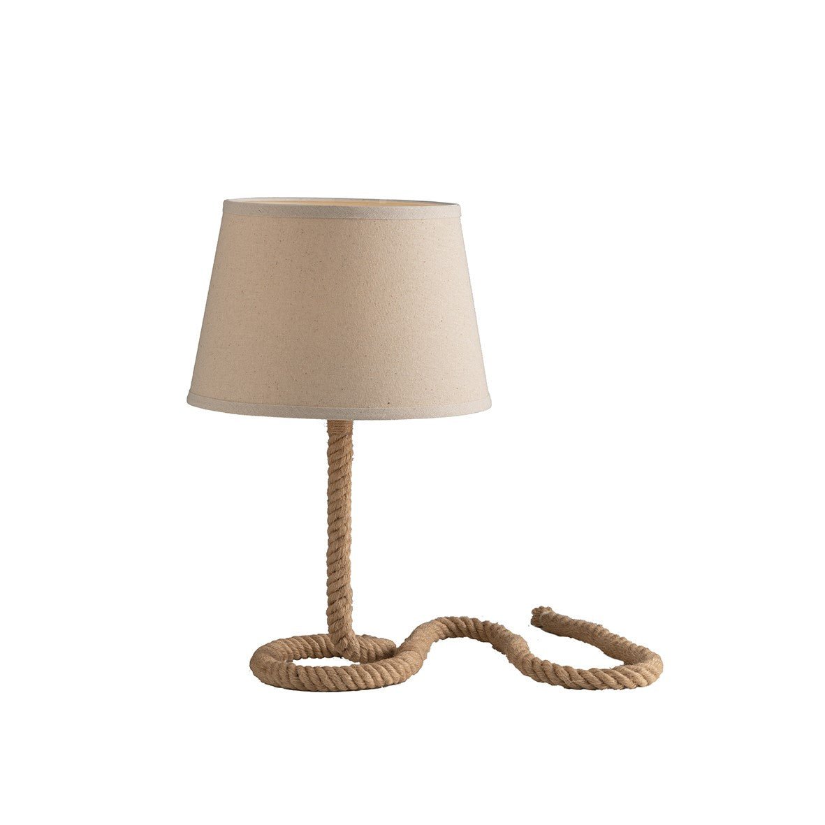 FAN I-ROPE-L Stolní lampa Lume Rope černá, patice E27, 30 x 48 cm - FANEUROPE