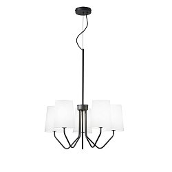 Obrázek pro produkt Závěsné svítidlo Sally černá, 5xE14, 60 x 150 cm - FANEUROPE