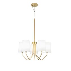 Obrázek pro produkt Závěsné svítidlo SALLY zlatá, 5xE14, 60 x 150 cm - FANEUROPE