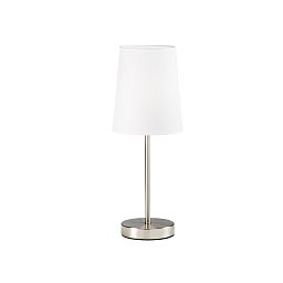 Obrázek pro produkt Stolní lampa Lampada da Tavolo SALLY nikl, 1xE14, 15 x 15 x 41,8 cm - FANEUROPE