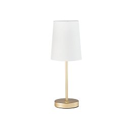 Obrázek pro produkt Stolní lampa Lampada da Tavolo SALLY zlatá, 1xE14, 15 x 15 x 41,8 cm - FANEUROPE