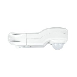Obrázek pro produkt Senzor PIR Angolare bílý, 230 V, max. 1000 W, 130°, IP44, 21 x 7,8 cm - FANEUROPE