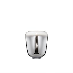 Obrázek pro produkt Stolní lampa LUME SMOKE chrom, 1xE27, 33 x 39,8 cm - FANEUROPE