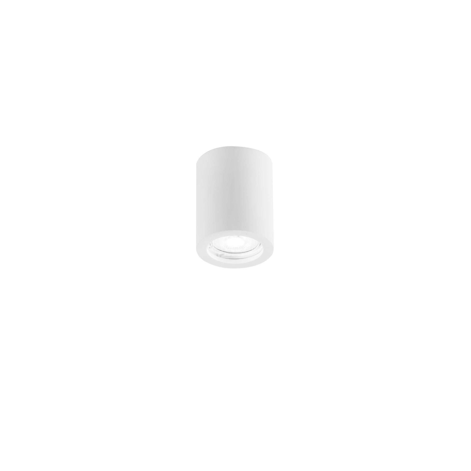FAN I-SPACE-R1 Stropní svítidlo SPACE kruhové bílá, 1xGU10, 13,4x16 cm - FANEUROPE